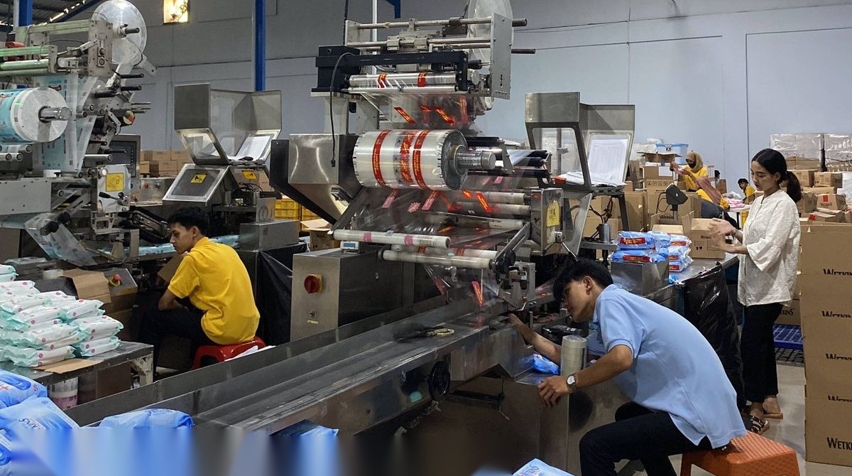 Area produksi pabrik