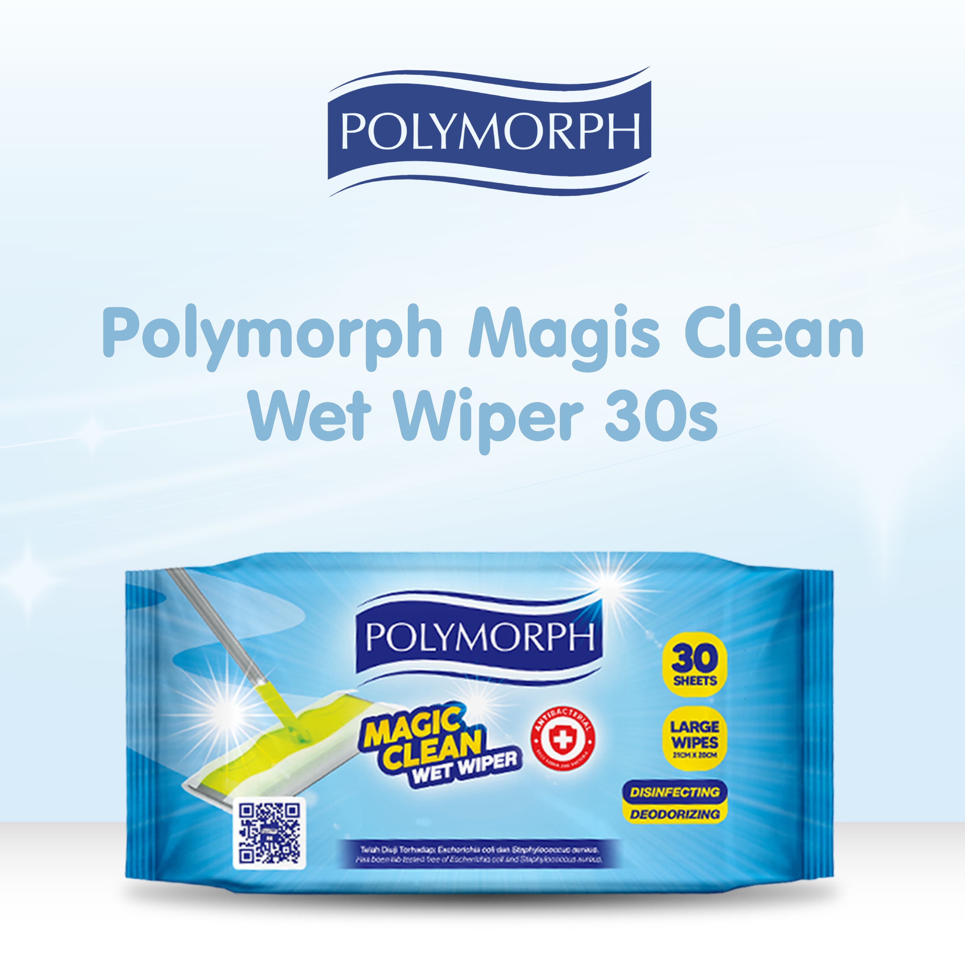 Polymorph Magic Clean Wet Wiper 30s