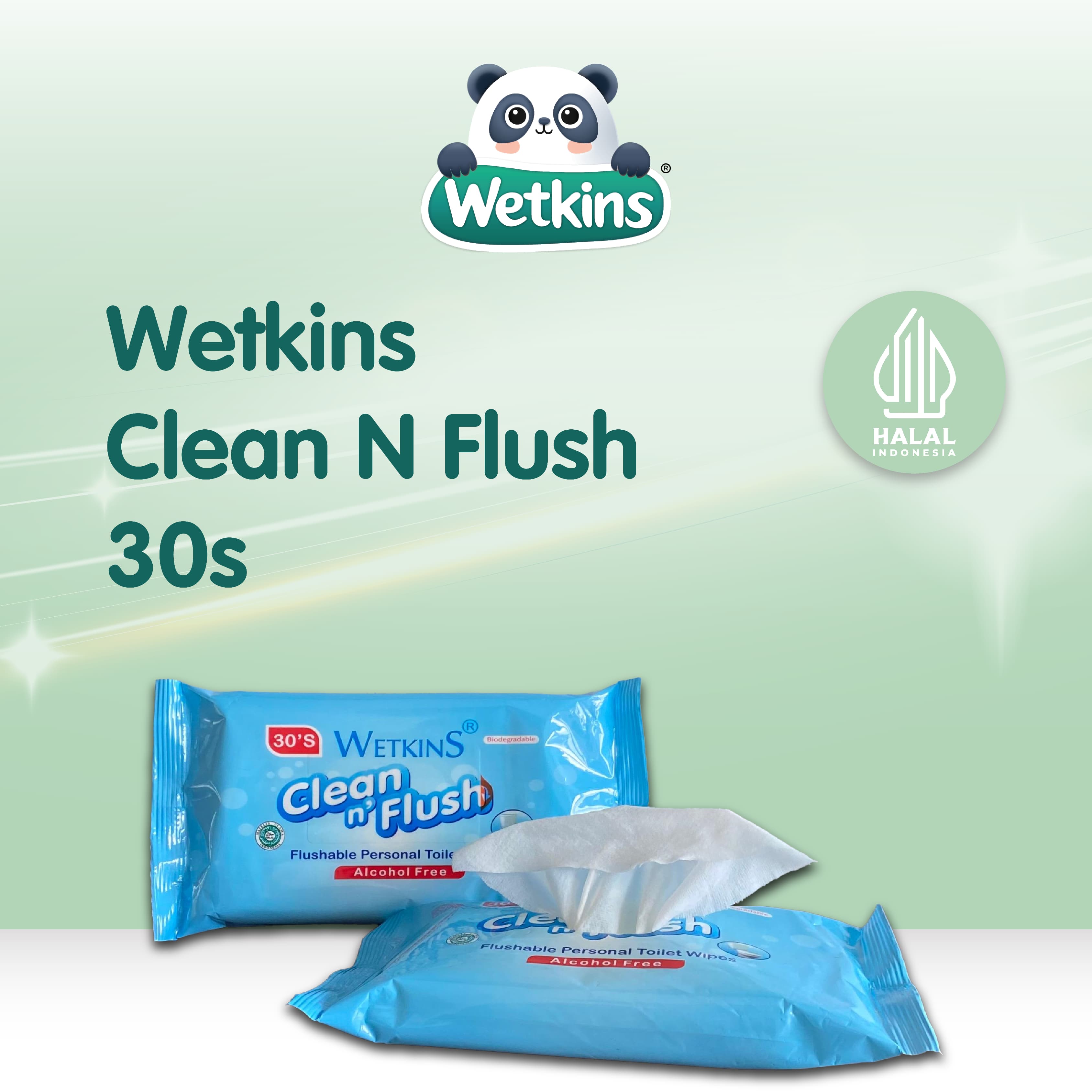 Wetkins Clean N Flush 30s